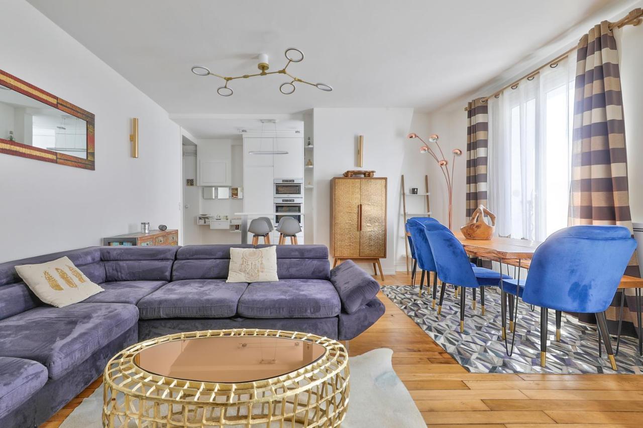 Spacieux Et Confortable T3 Dans Paris Apartment Bagian luar foto